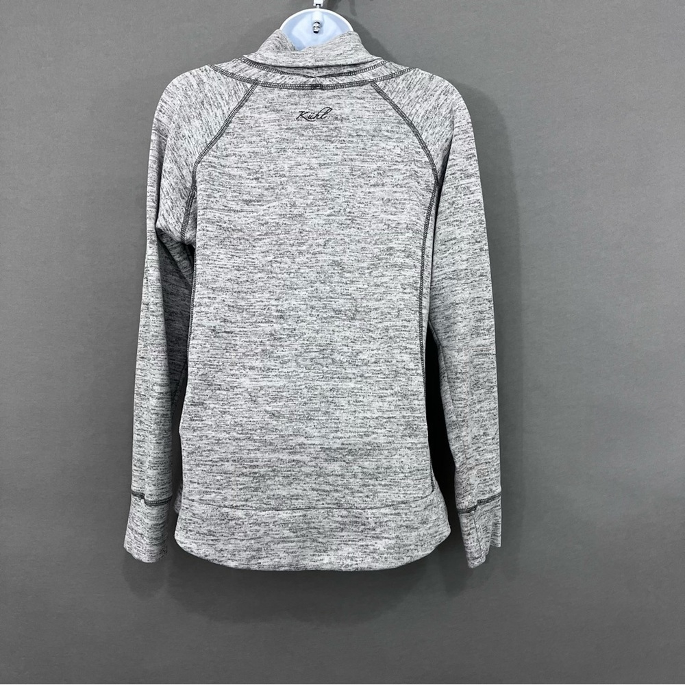 Kuhl Lea Heather Grey Funnel Neck Sweatshirt - Picture 9 of 16